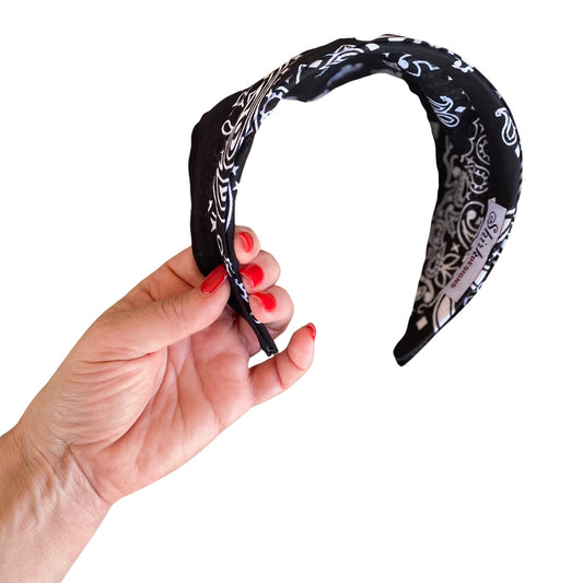 Paisley Bandana Triangle Head Scarf Headband