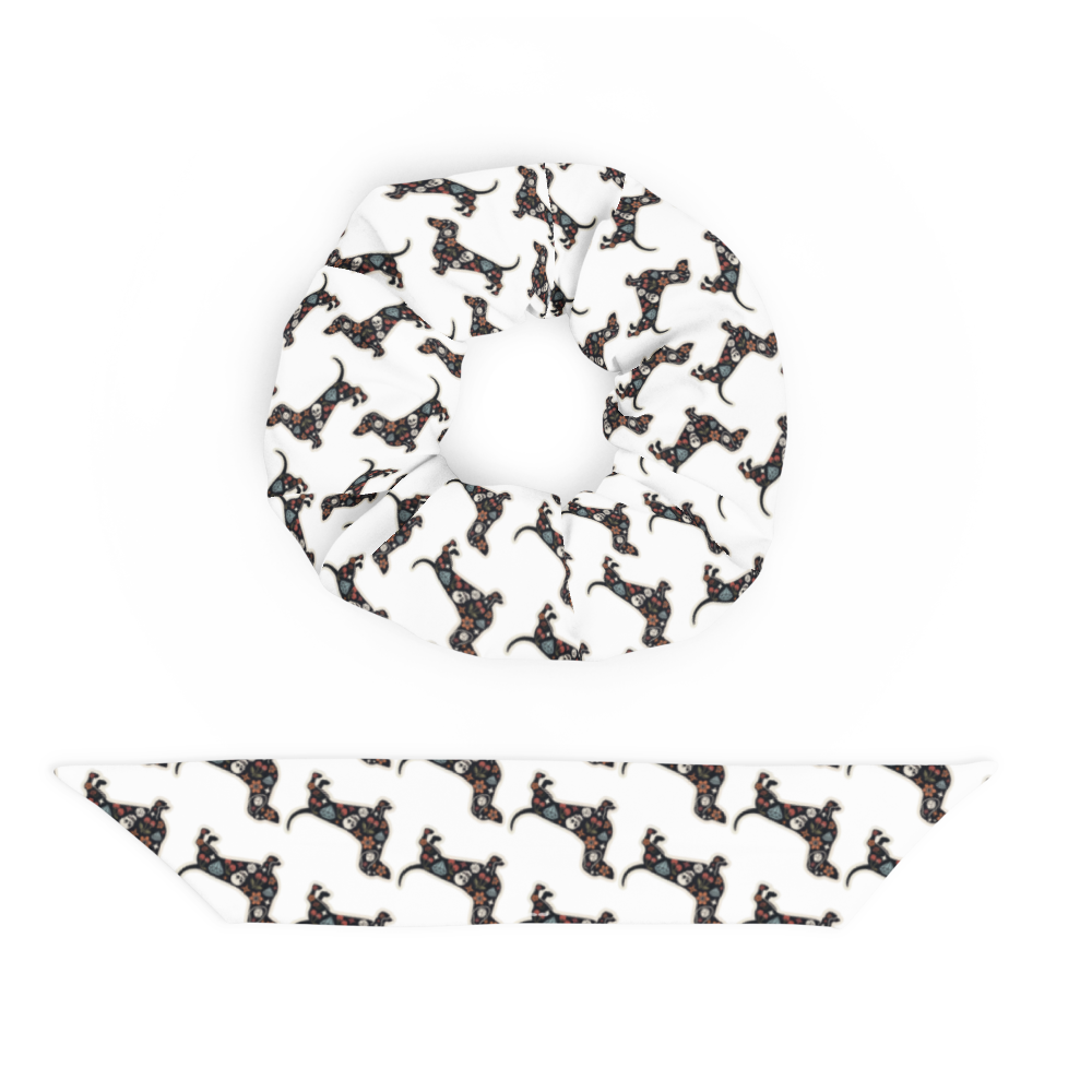 Rebel Doxie Scrunchie Hair Tie