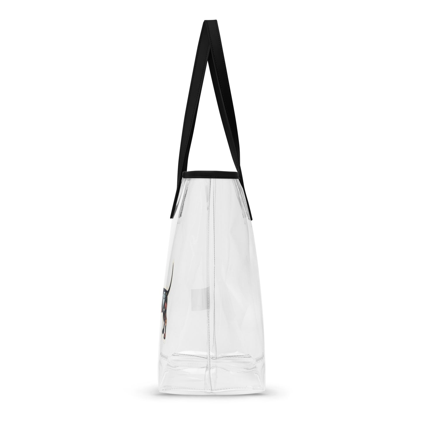 Tattooed Dachshund Clear Tote Bag