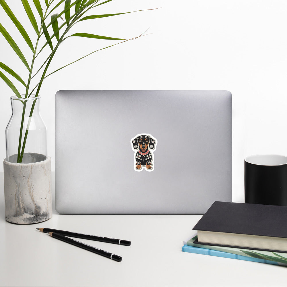 Tattoo Festival Dachshund STICKER
