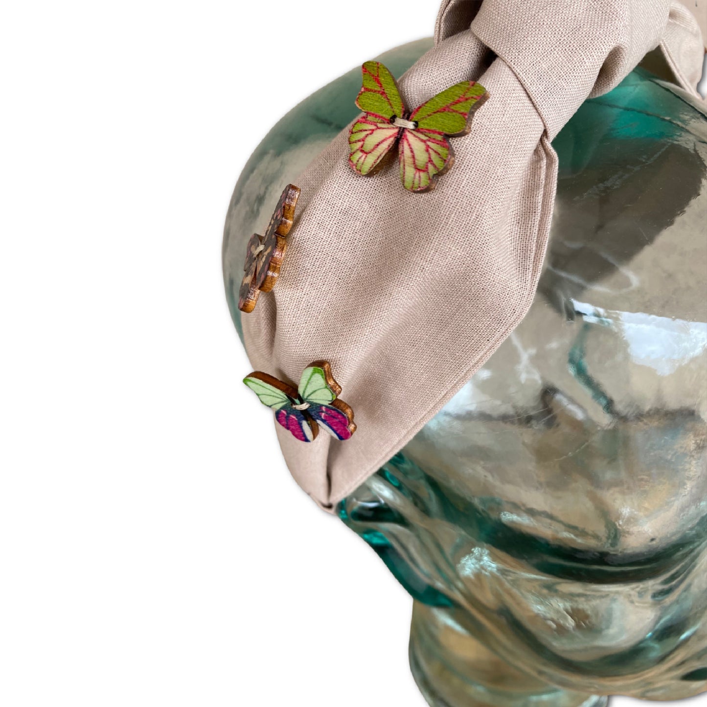 Boho Butterfly Top Knot Headband
