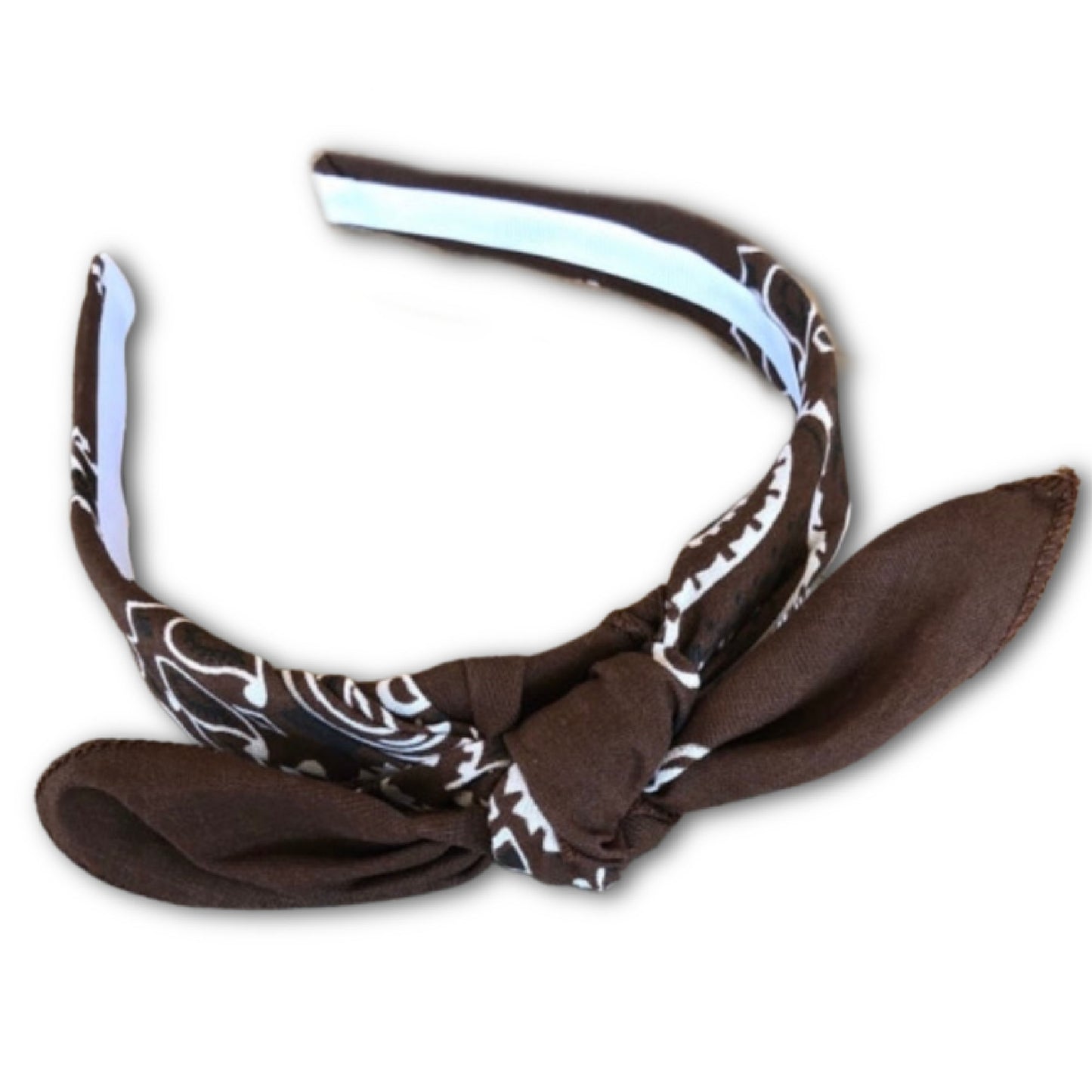 Paisley Bandana Knot Tied Headband