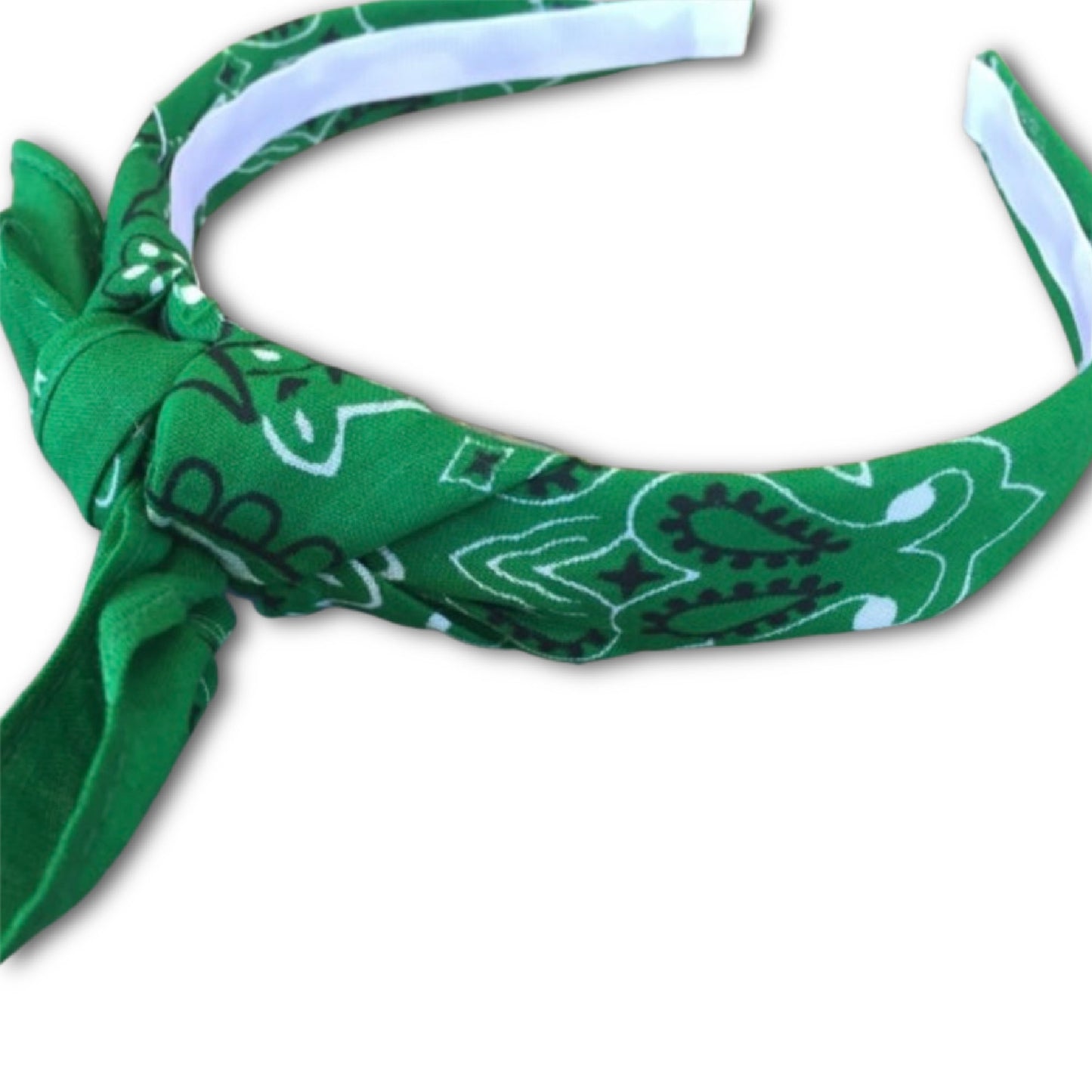 Paisley Bandana Knot Tied Headband