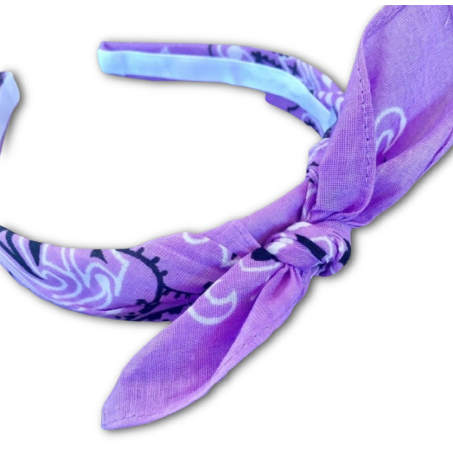 Paisley Bandana Knot Tied Headband