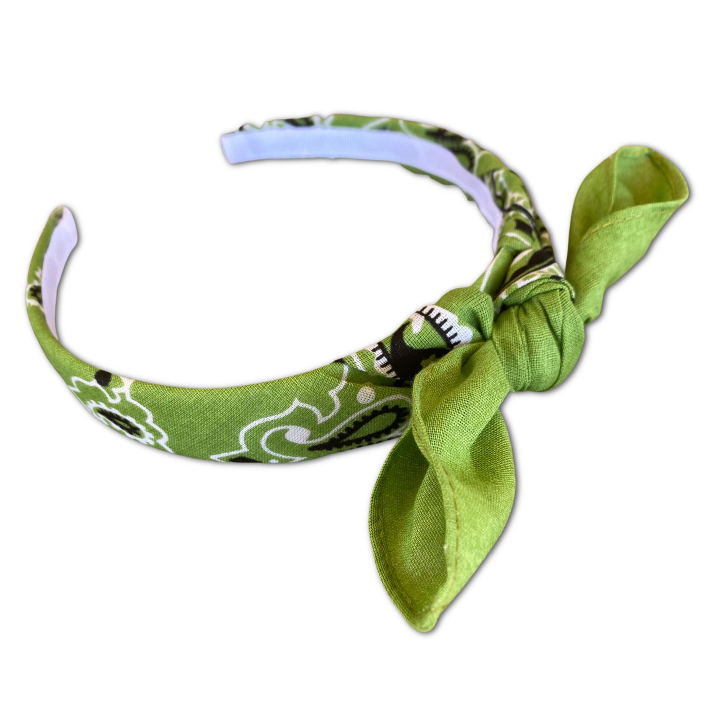 Paisley Bandana Knot Tied Headband