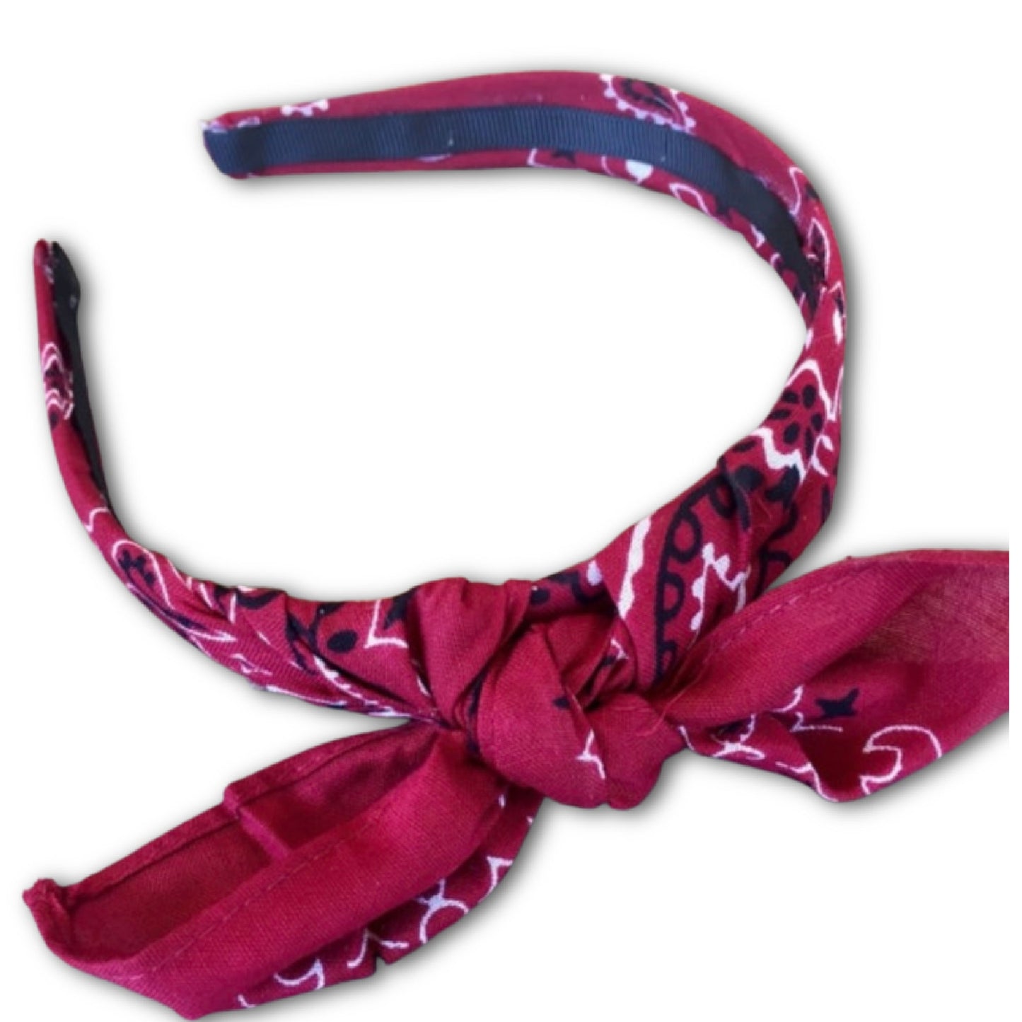 Paisley Bandana Knot Tied Headband