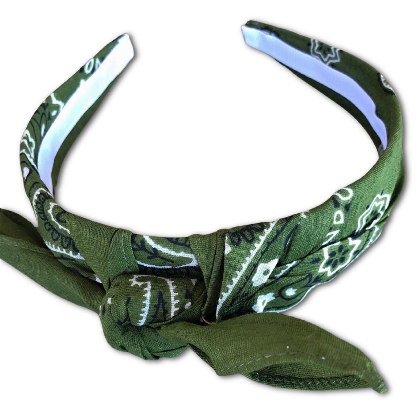 Paisley Bandana Knot Tied Headband