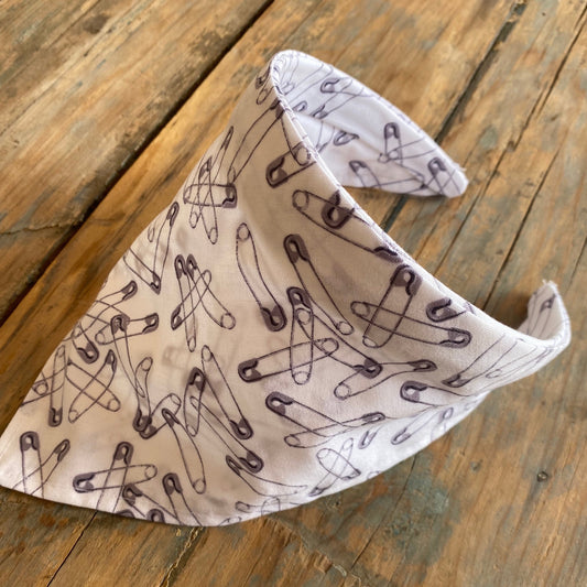 Safety Pin Triangle Head Scarf Headband