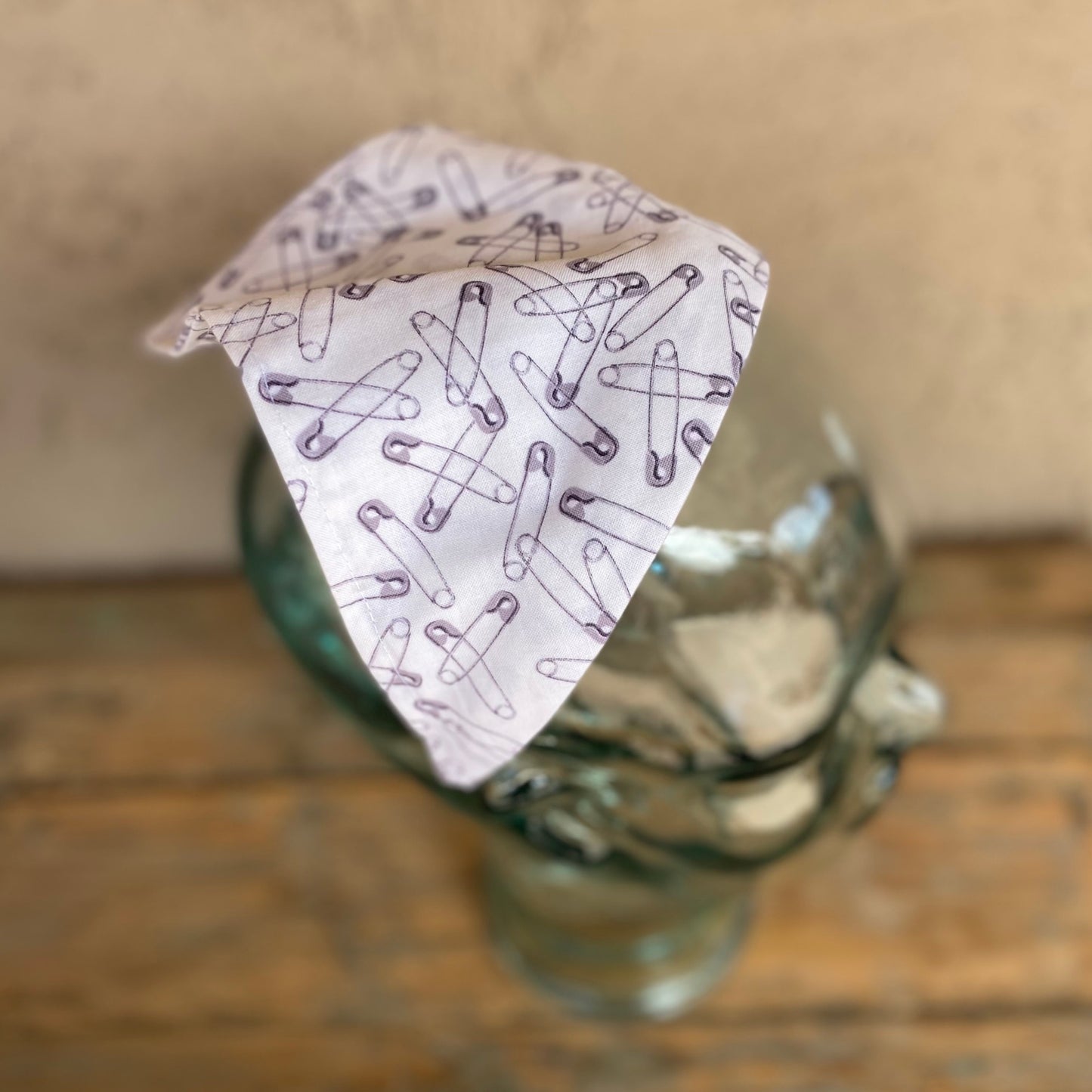 Safety Pin Triangle Head Scarf Headband