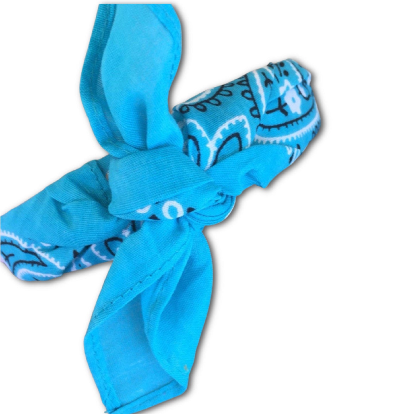 Paisley Bandana Knot Tied Headband