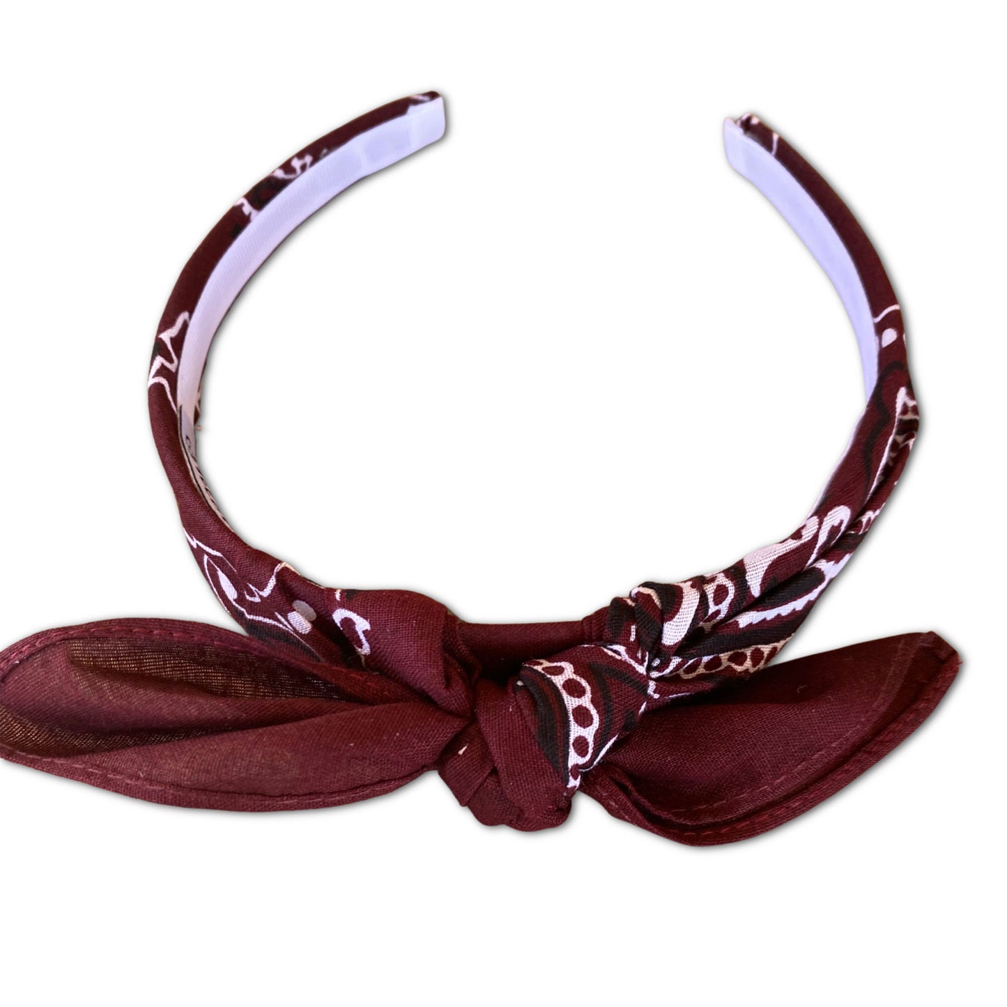 Paisley Bandana Knot Tied Headband