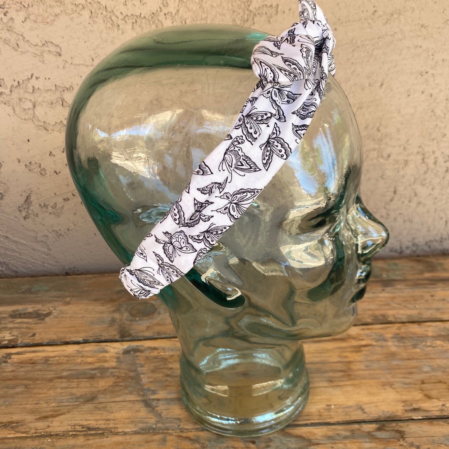 Butterfly Elastic Head Wrap Headband