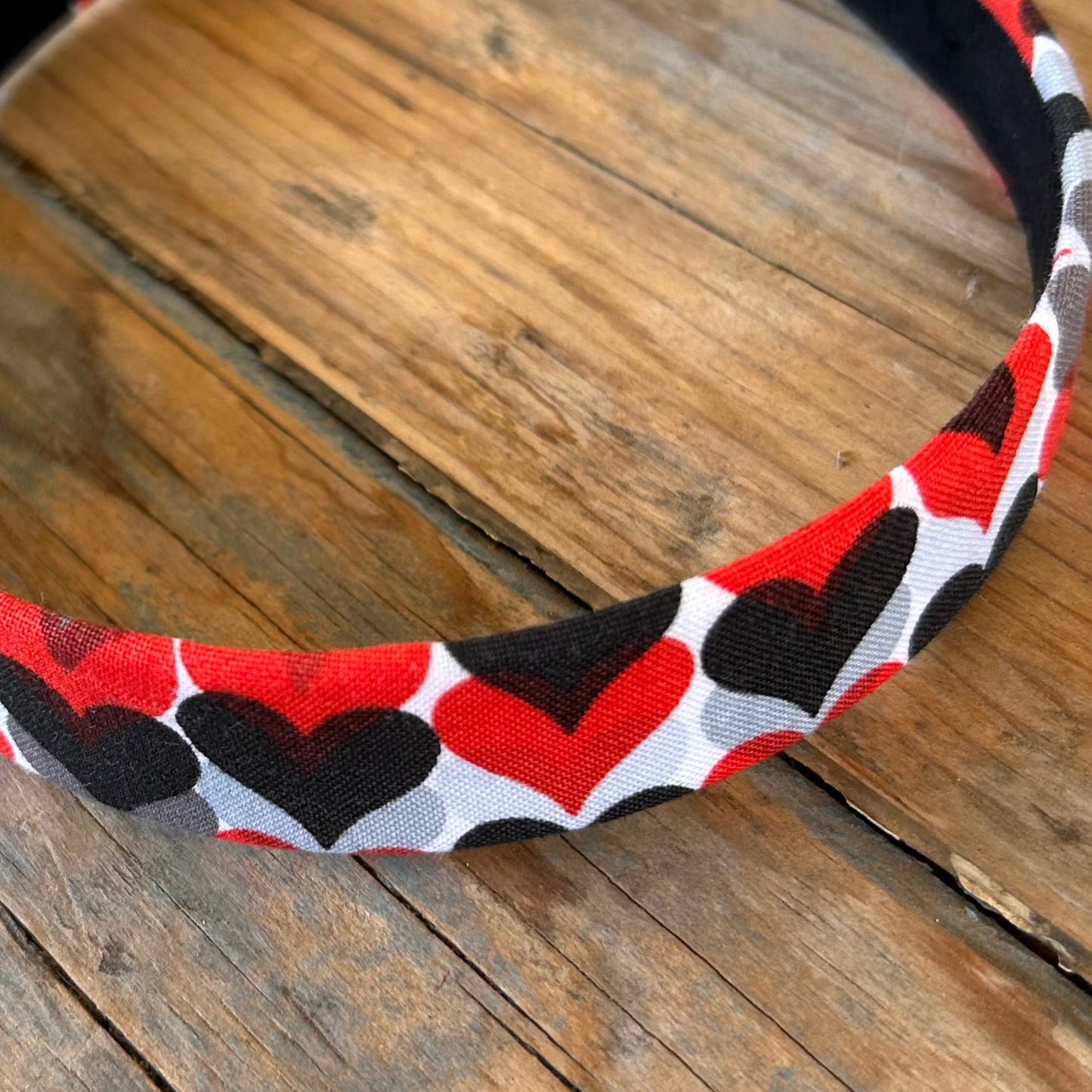 Gothic Girl Valentine Heart Headband