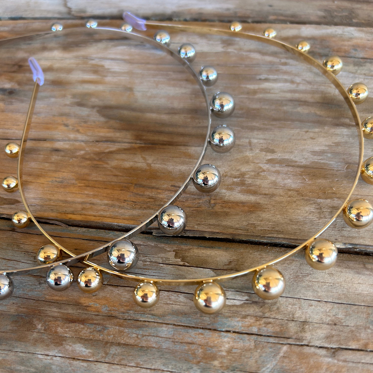 Elegant Ball Bead Headband | Minimalist Hairband
