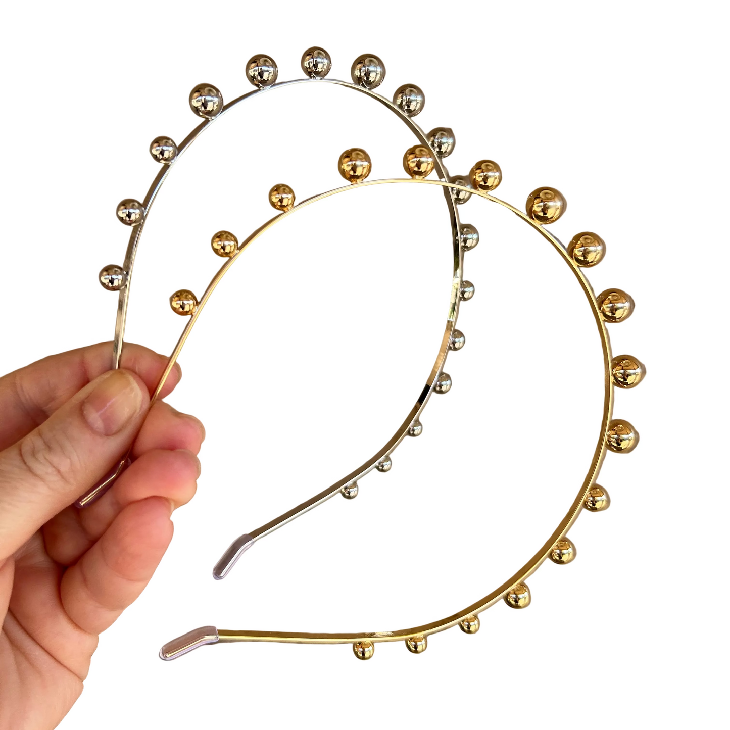 Elegant Ball Bead Headband | Minimalist Hairband