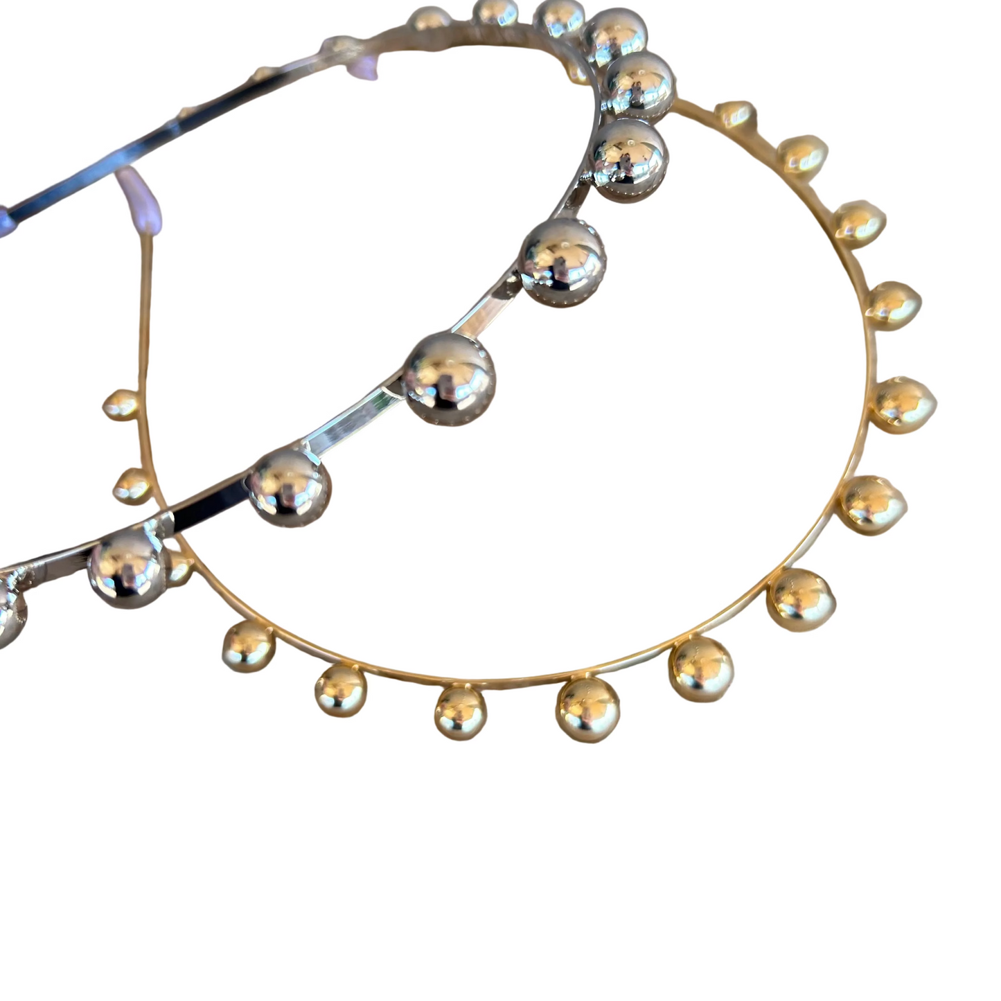 Elegant Ball Bead Headband | Minimalist Hairband