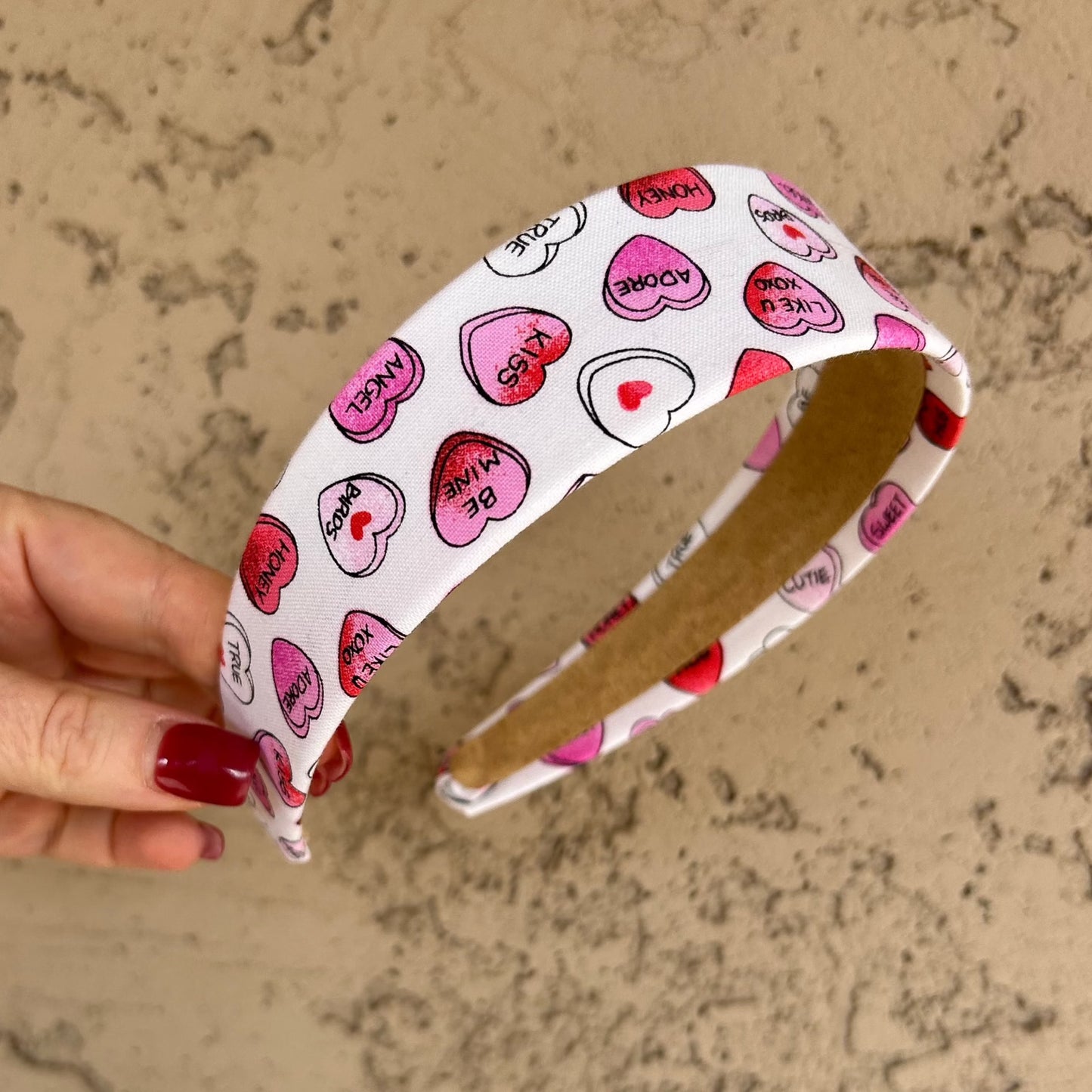 Candy Conversation Heart Headband