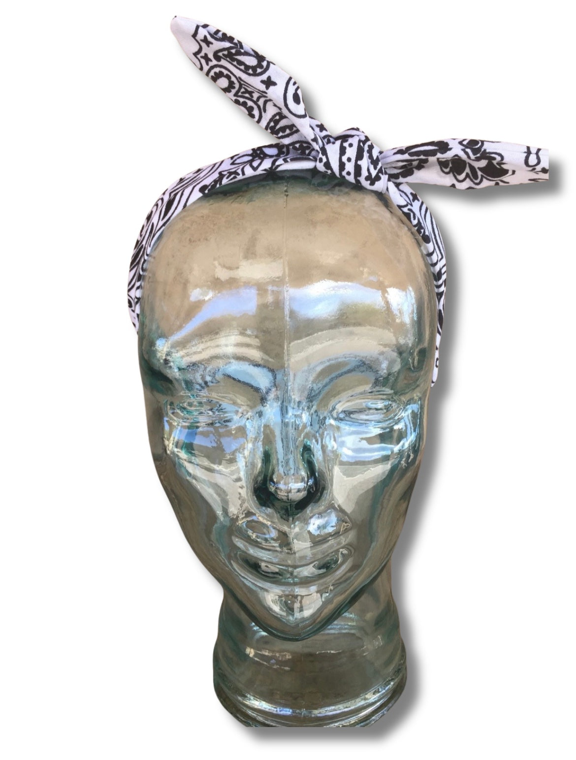 Traditional Paisley Bandana Elastic Head Wrap Headband