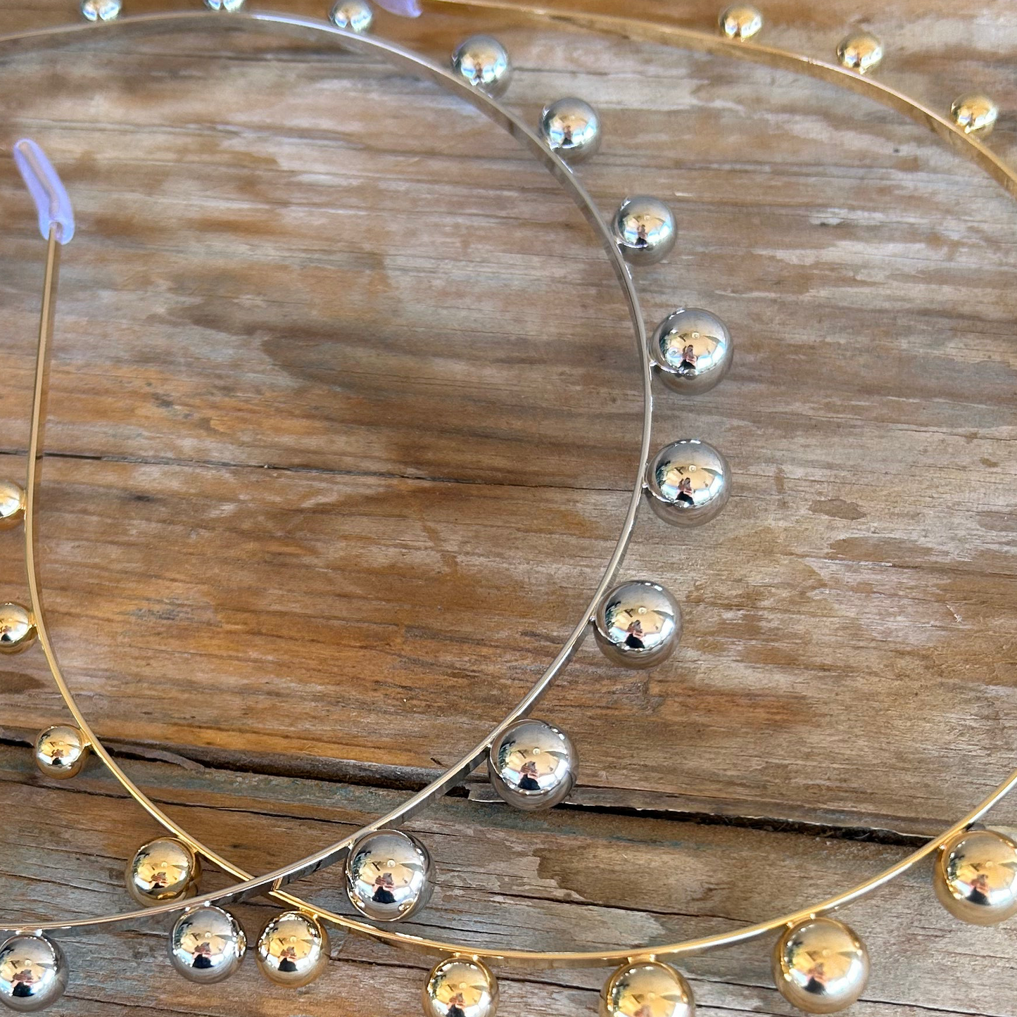 Elegant Ball Bead Headband | Minimalist Hairband