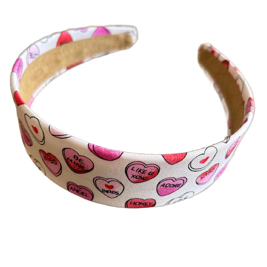 Candy Conversation Heart Headband