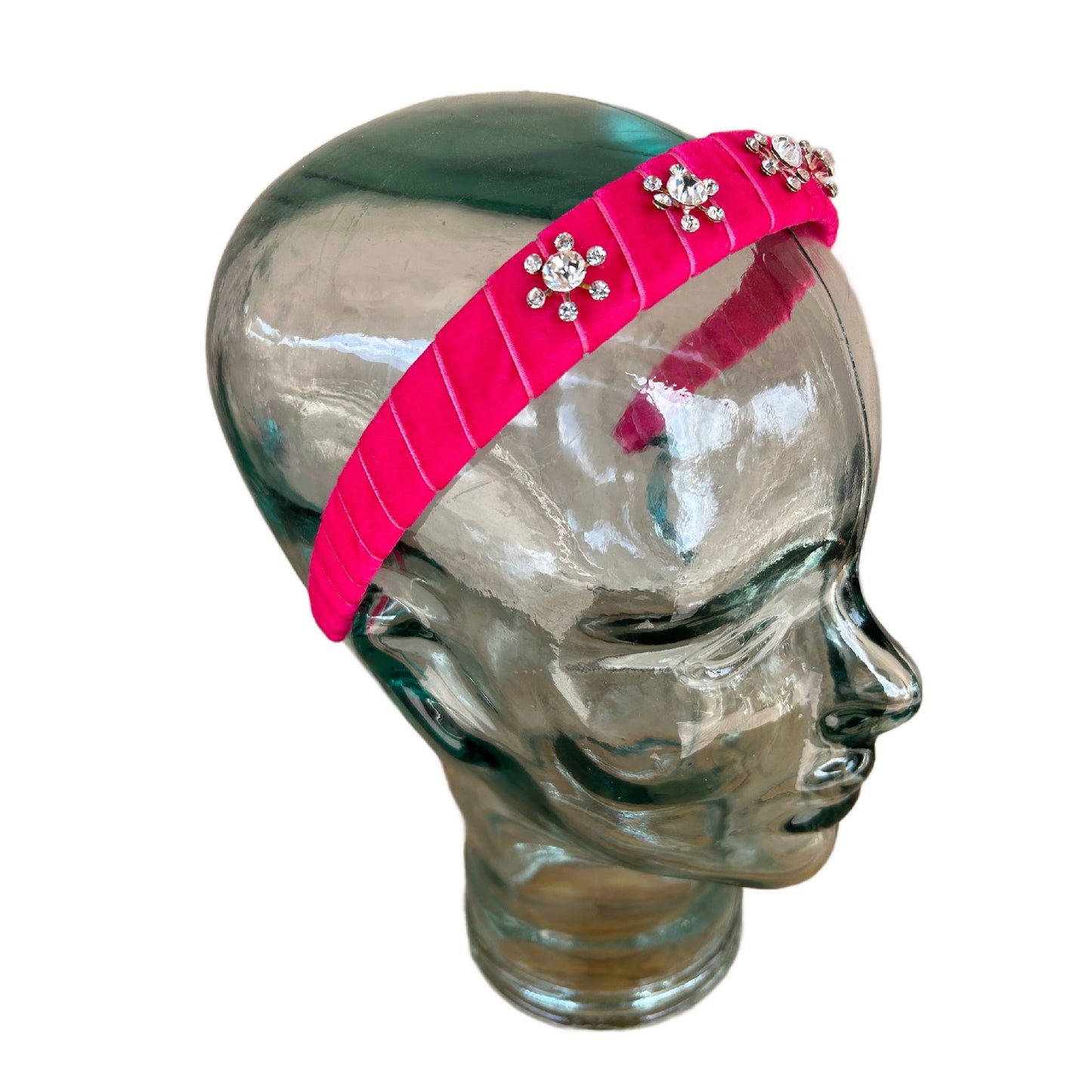 Pretty Pink Velvet Headband