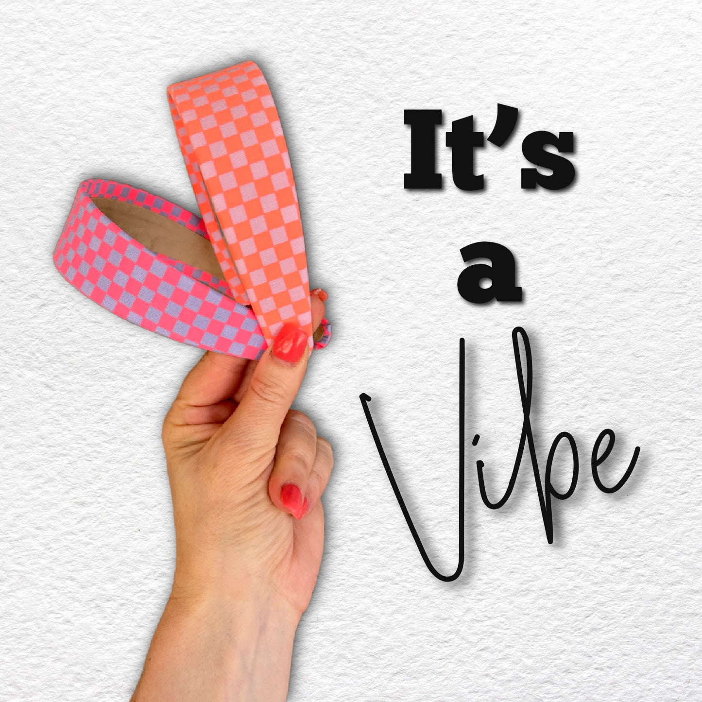 NEON Checkerboard Trendy Headband