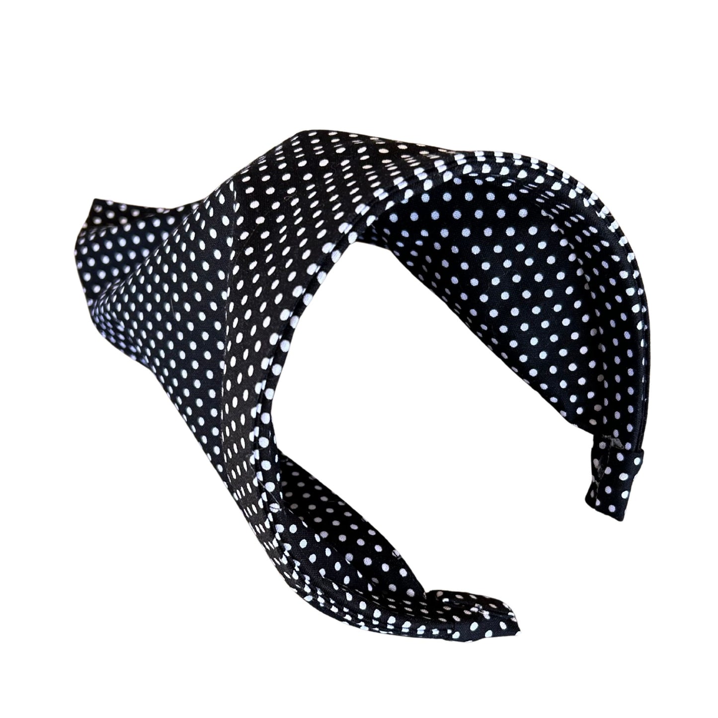 Polka Dot Head Scarf Headband | Non- Slip Head Scarf Headband