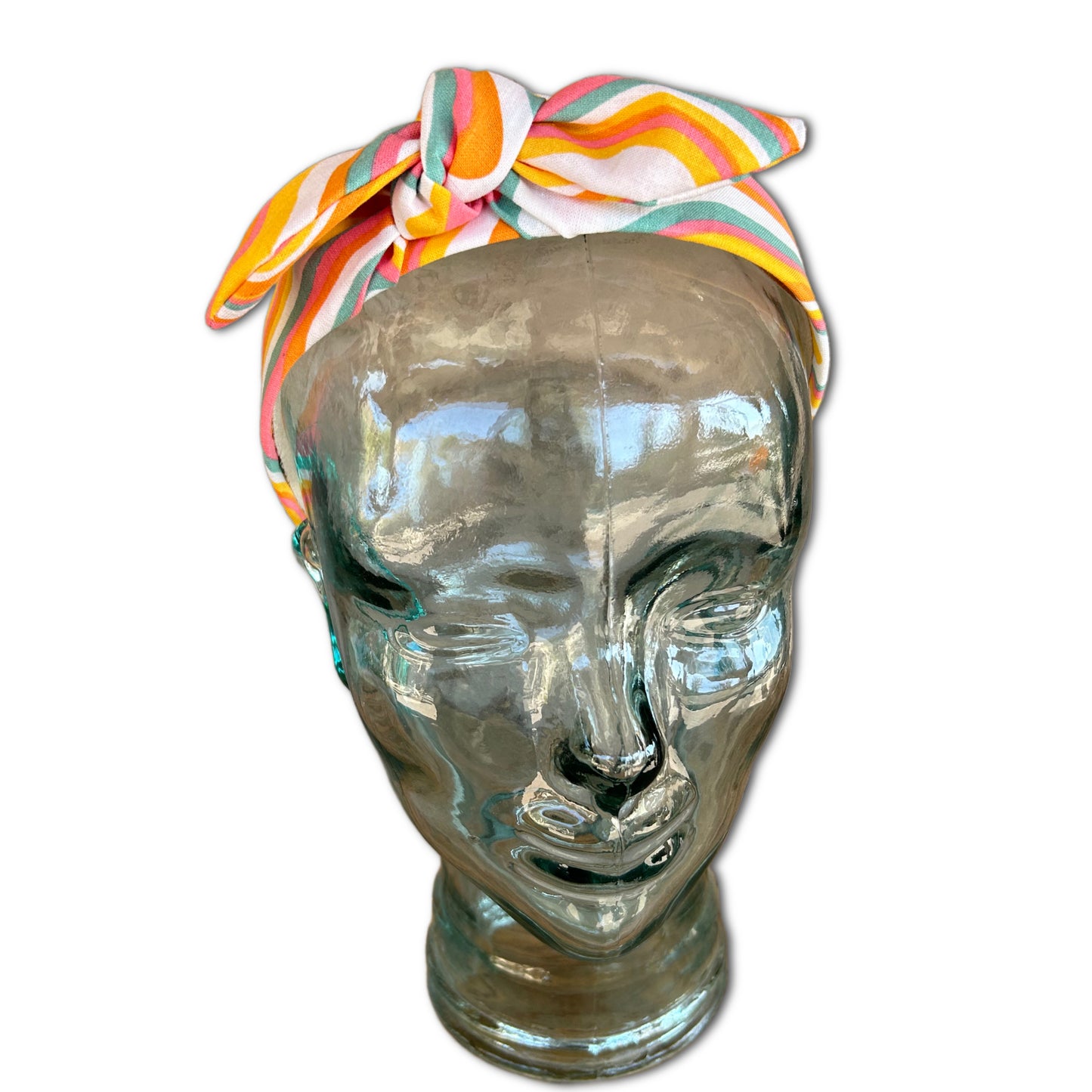 Summertime Swirl Knot Tie Headband