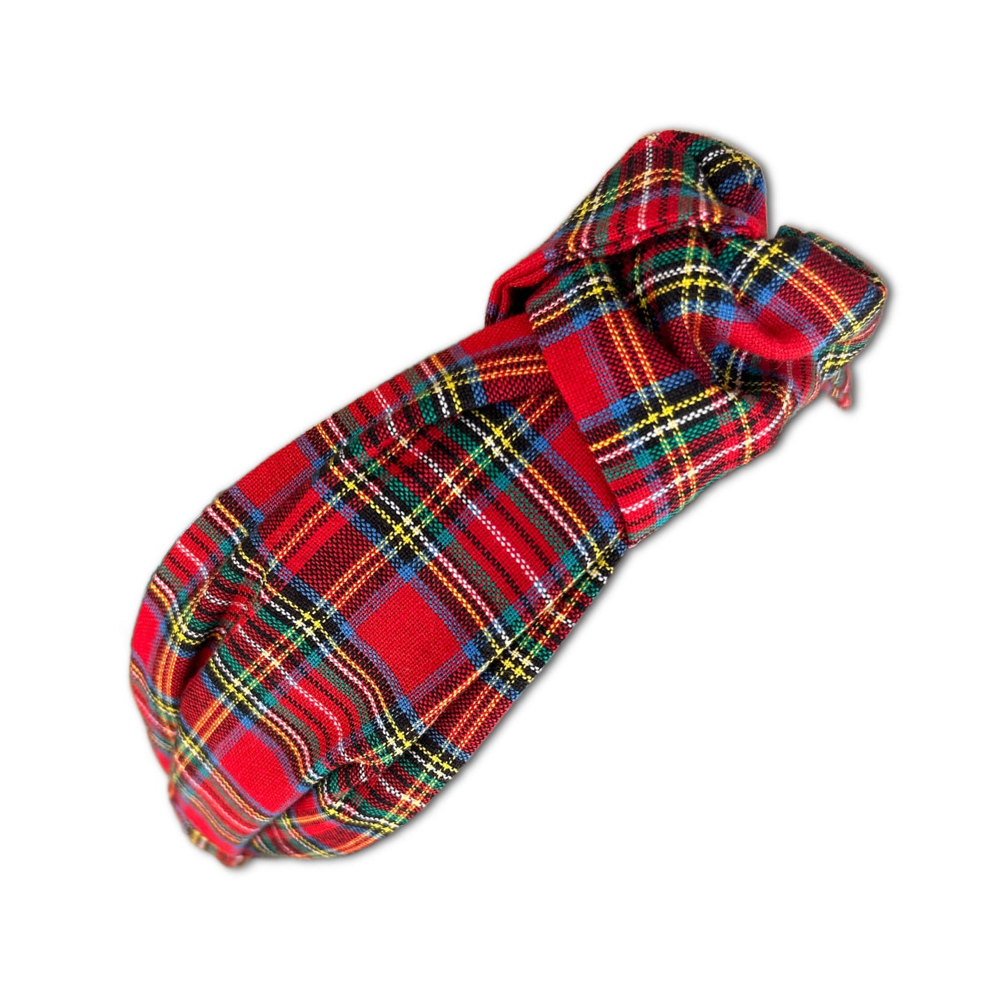 Plaid Tartan Top Knot Headband