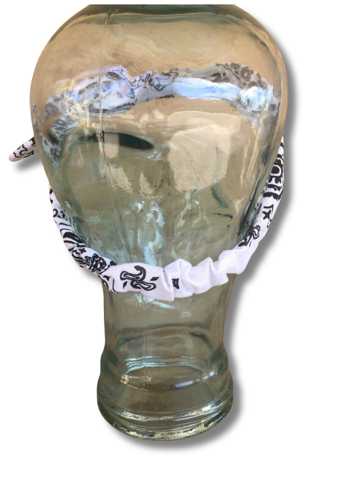 Traditional Paisley Bandana Elastic Head Wrap Headband