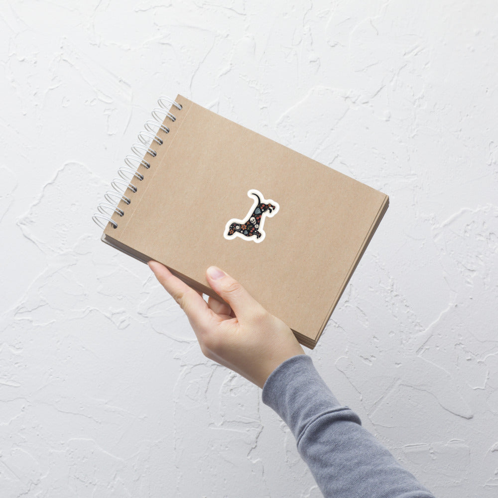 Tattooed Dachshund Sticker