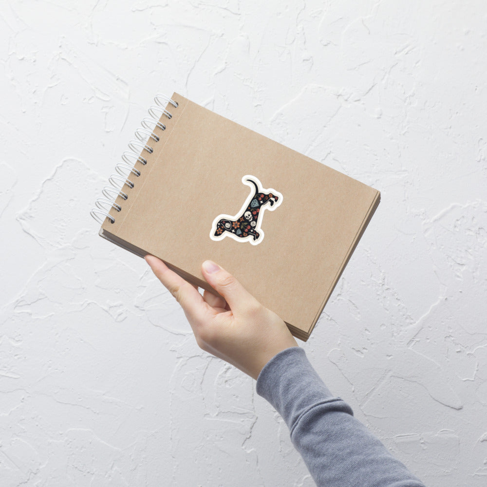 Tattooed Dachshund Sticker