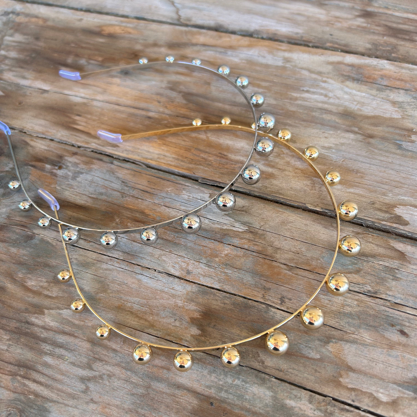 Elegant Ball Bead Headband | Minimalist Hairband