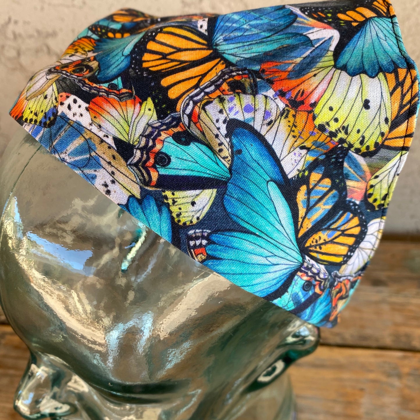 Butterfly Triangle Head Scarf Headband