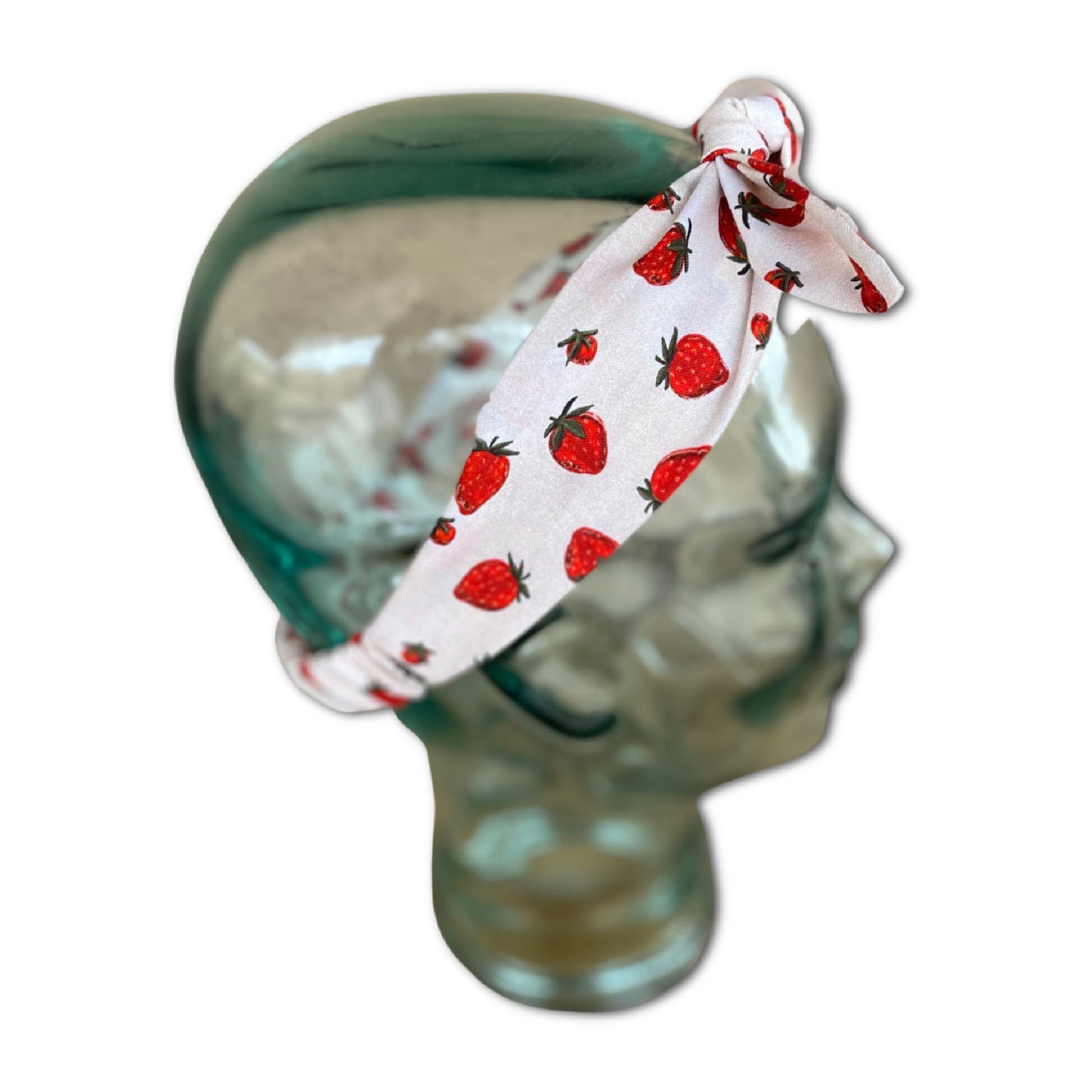 Boho Strawberry Elastic Head Wrap Headband