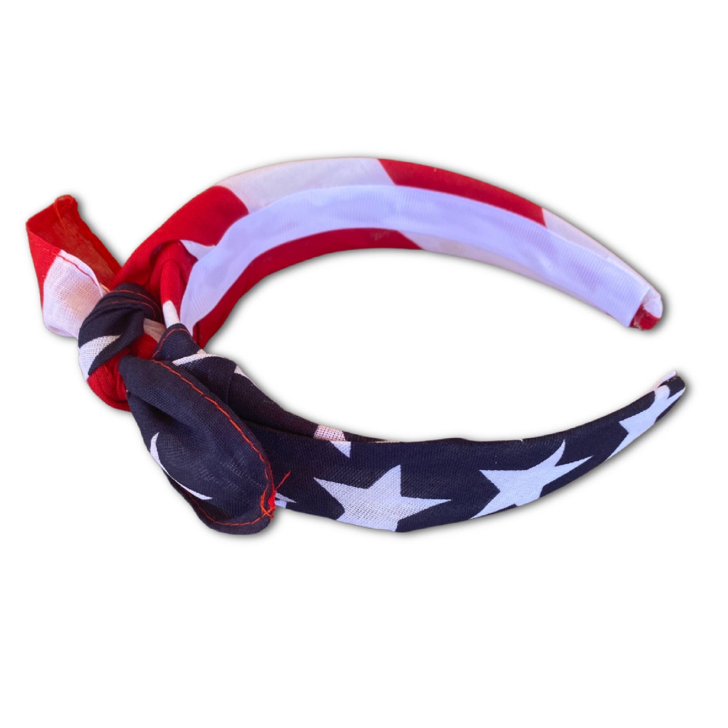 Stars And Stripes Knot Tie Headband