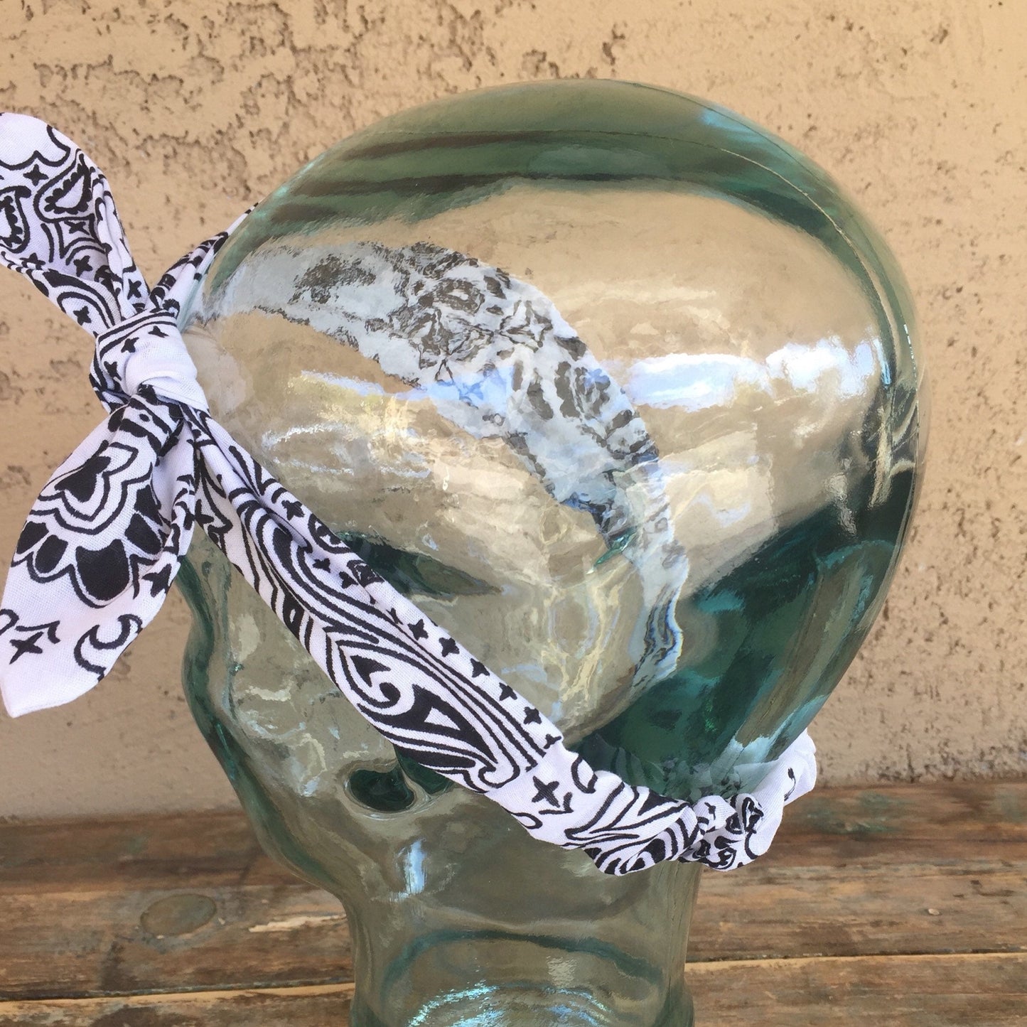 Traditional Paisley Bandana Elastic Head Wrap Headband