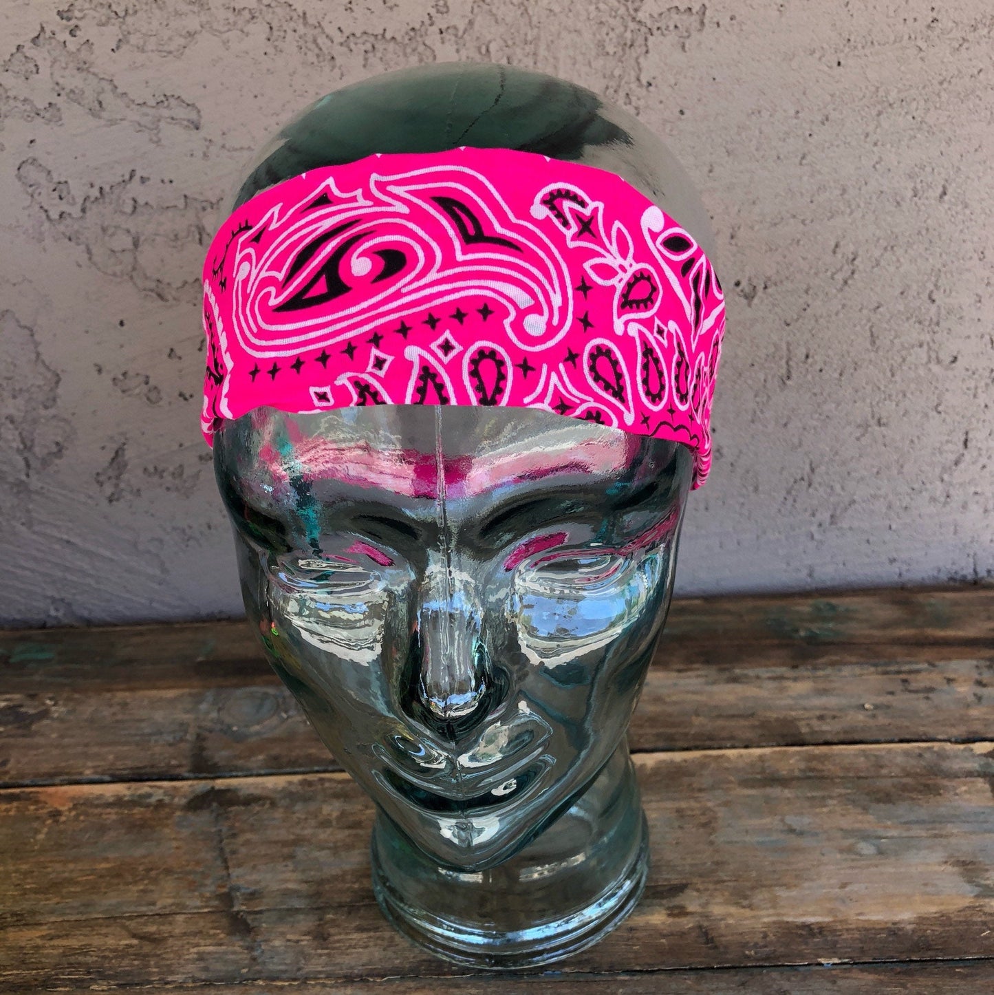 NEON Traditional Paisley Bandana Elastic Headband